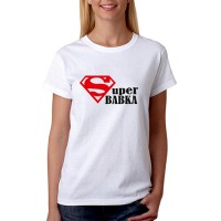 Vtipné tričko - Super babka